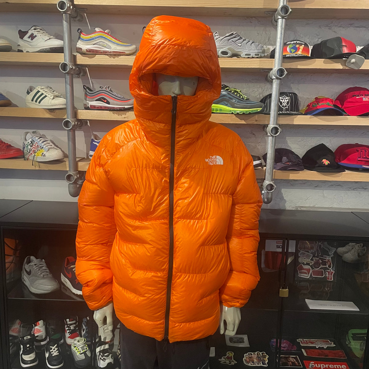 North face red summit series jacket sale