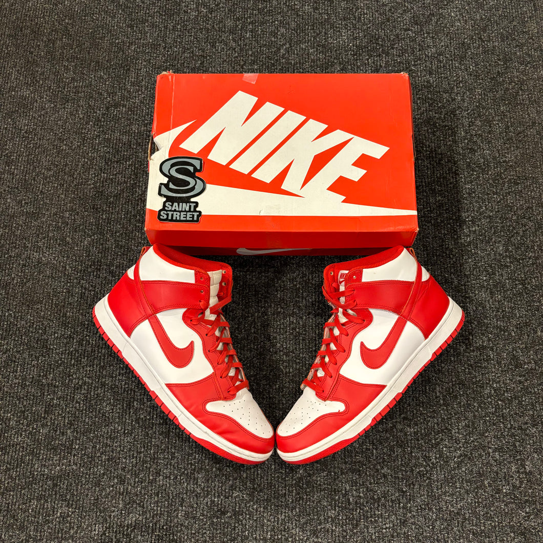 Nike Dunk High Championship White Red