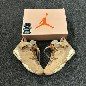 Air Jordan 6 X Travis Scott 'British Khaki'