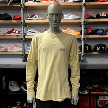 Load image into Gallery viewer, Stussy LS Tee Yellow
