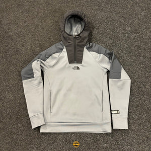 TNF 1/4 Zip Hoodie Grey