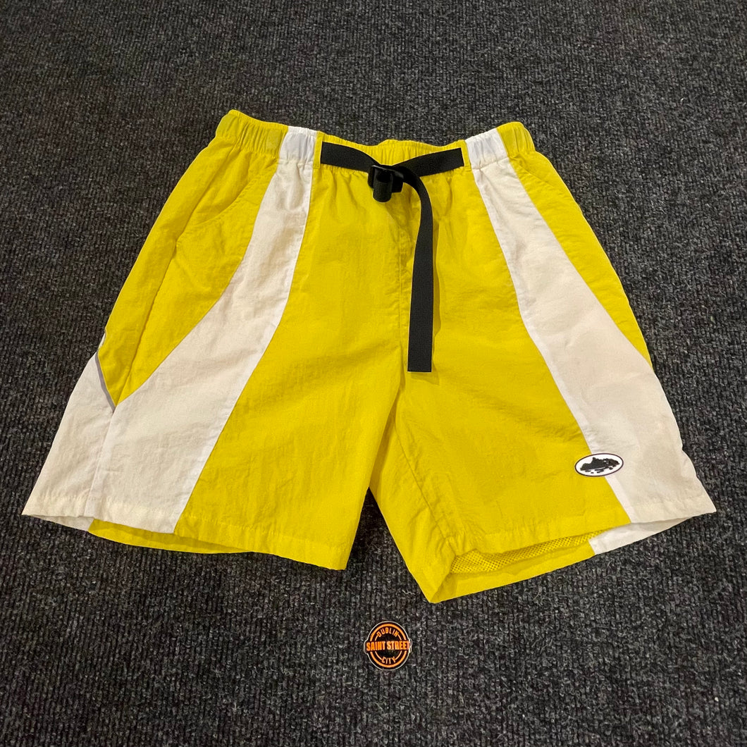 Cortiez Shorts 'Yellow/White'