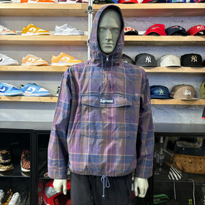 Supreme Cotton Utility Anorak Plaid