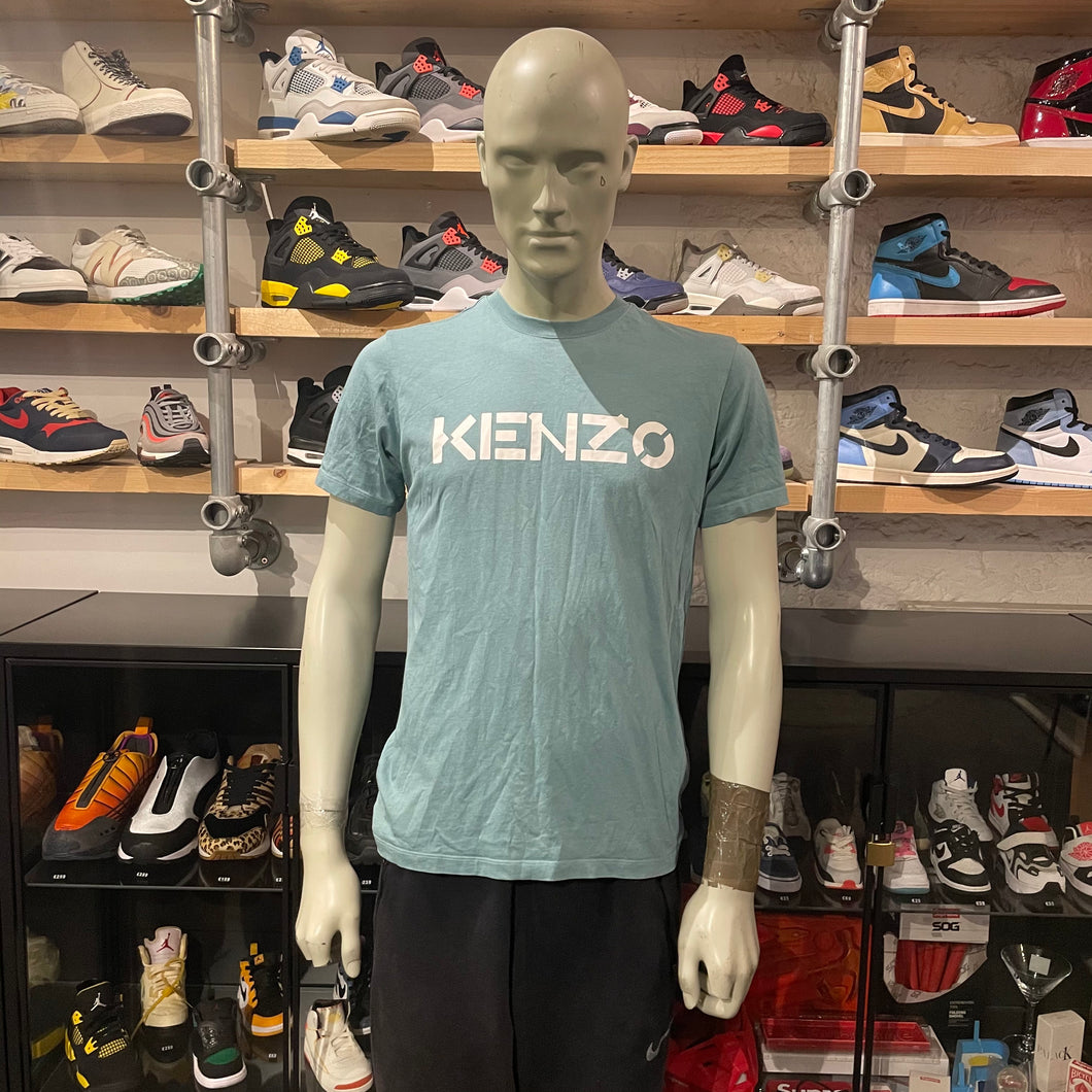 Kenzo Logo Tee Green