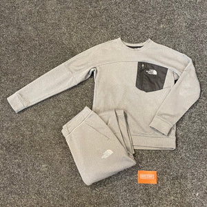 TNF Junior Tracksuit Grey (Youth)