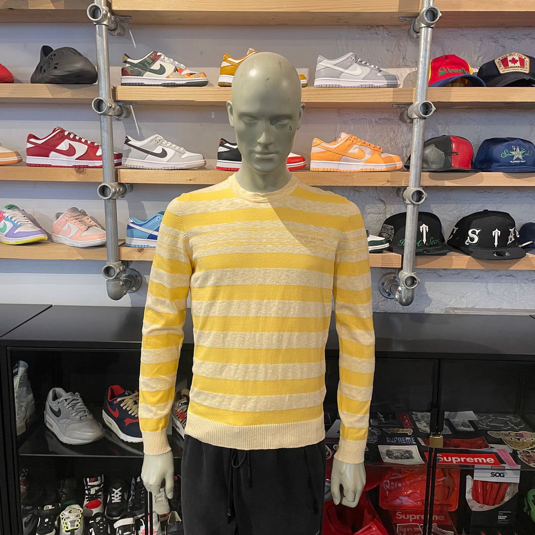 Stone Island Marina Yellow Crewneck