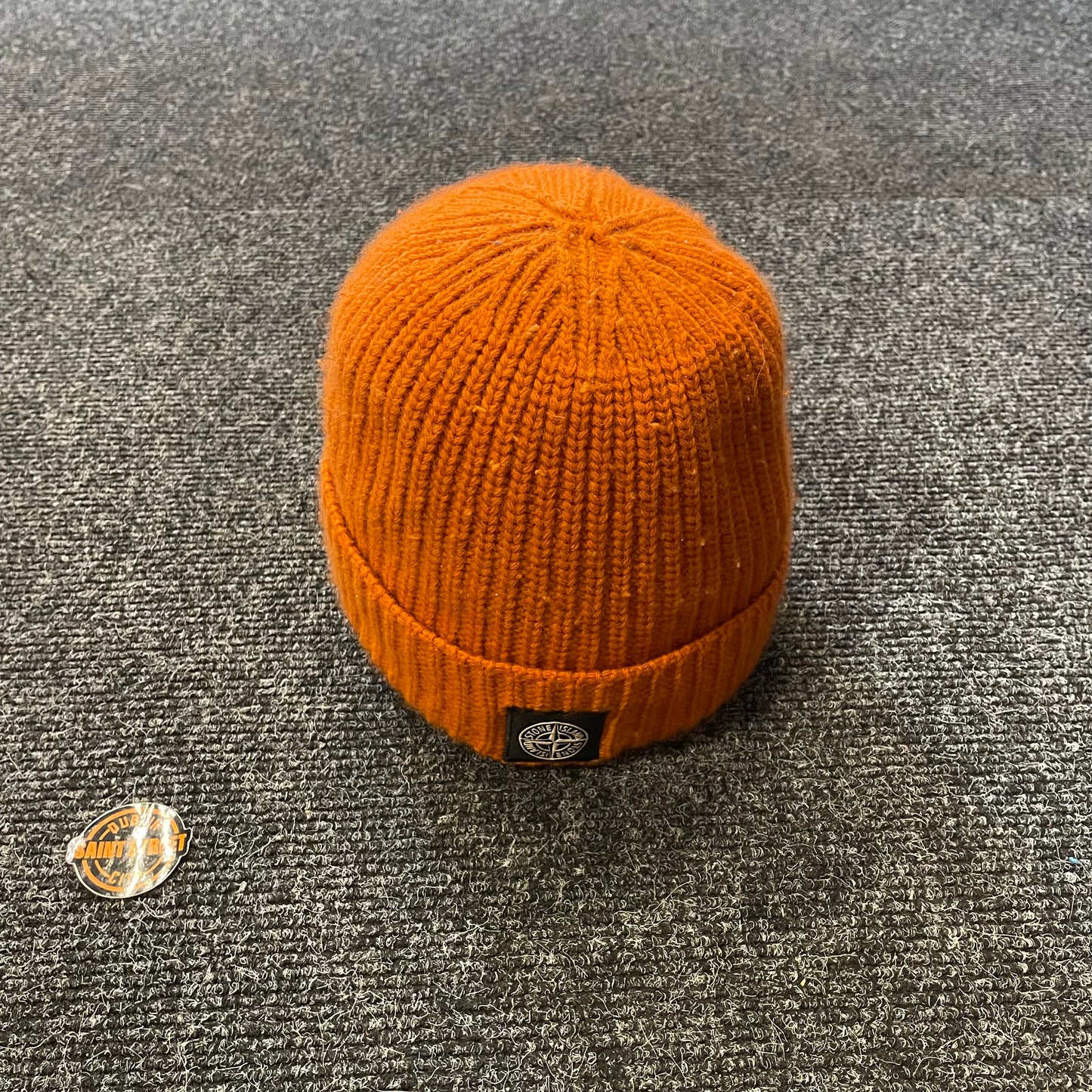 Stone Island Beanie Orange