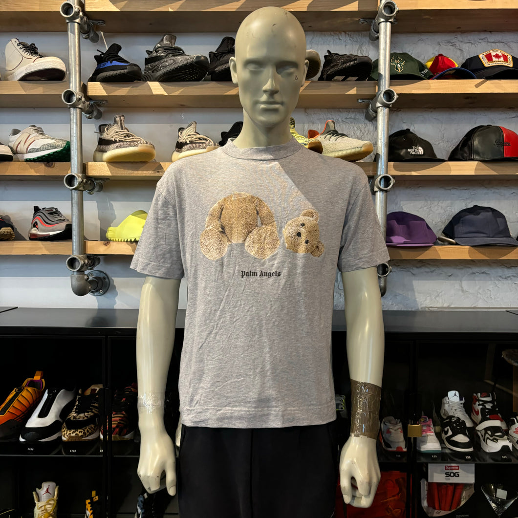 Palm Angels Teddy Bear Tee Grey