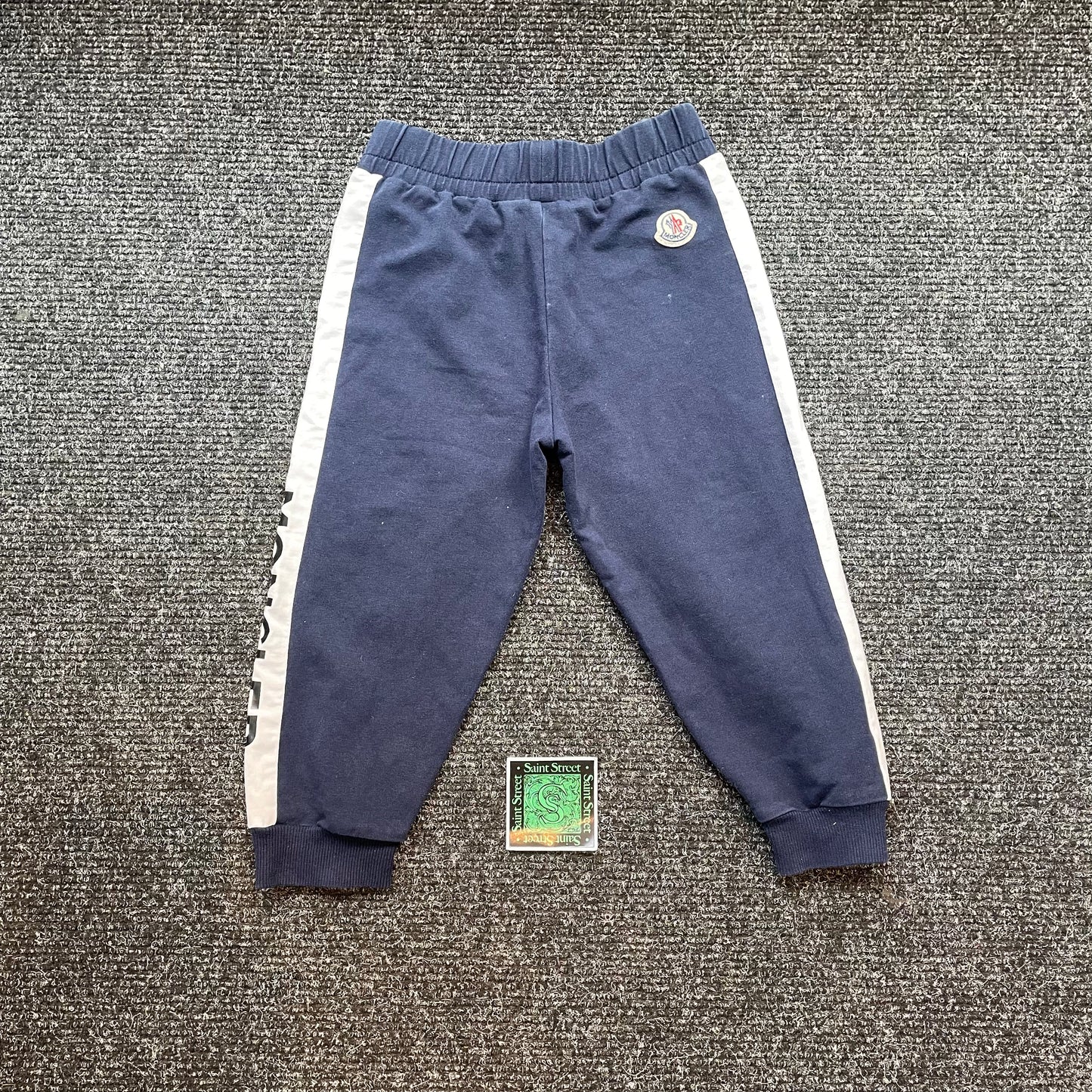 Moncler Track Pant Junior Navy