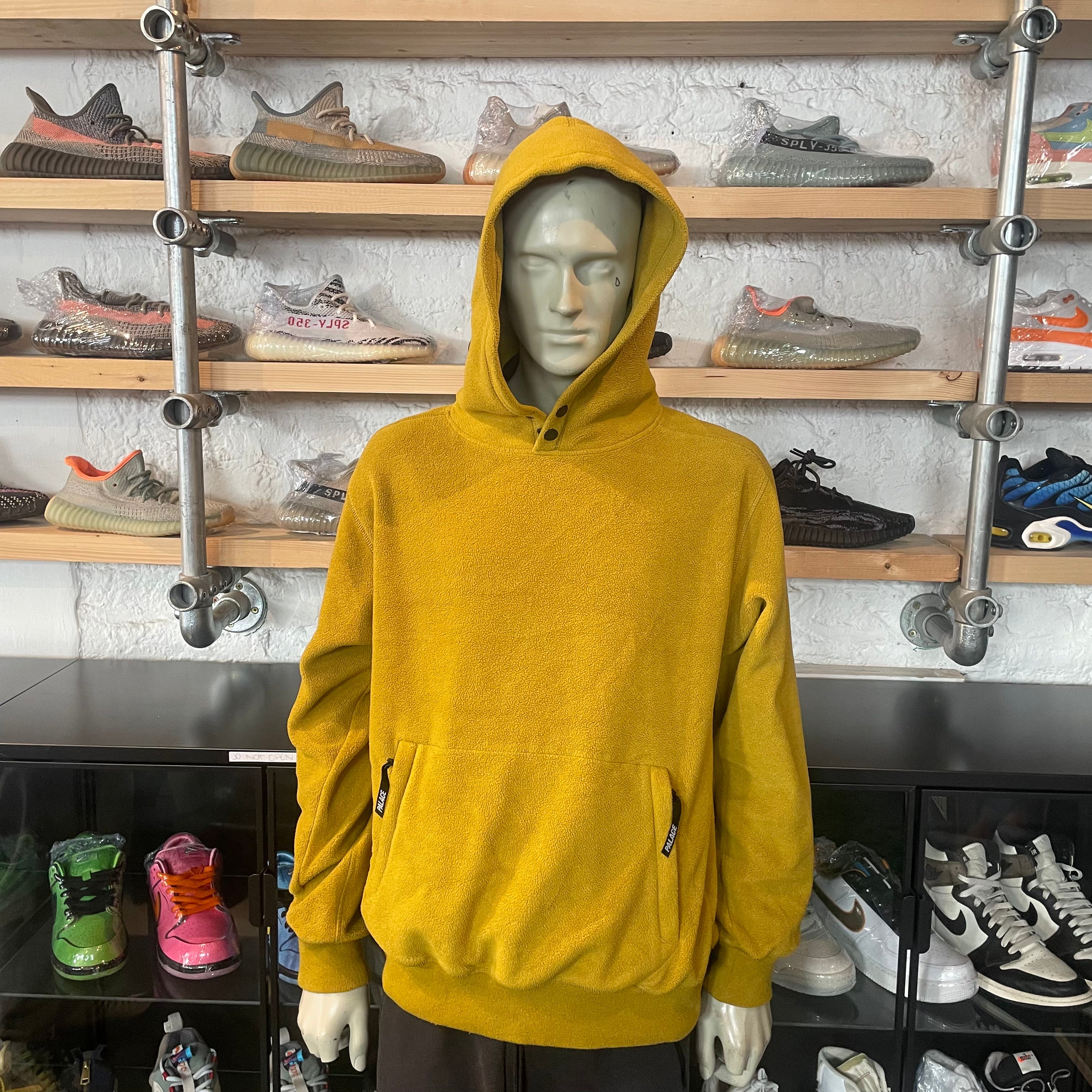 Palace Polartec Lazer Hoodie Yellow SaintStreetSneakers