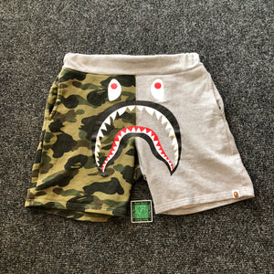 Bape 'Shark Shorts' Grey