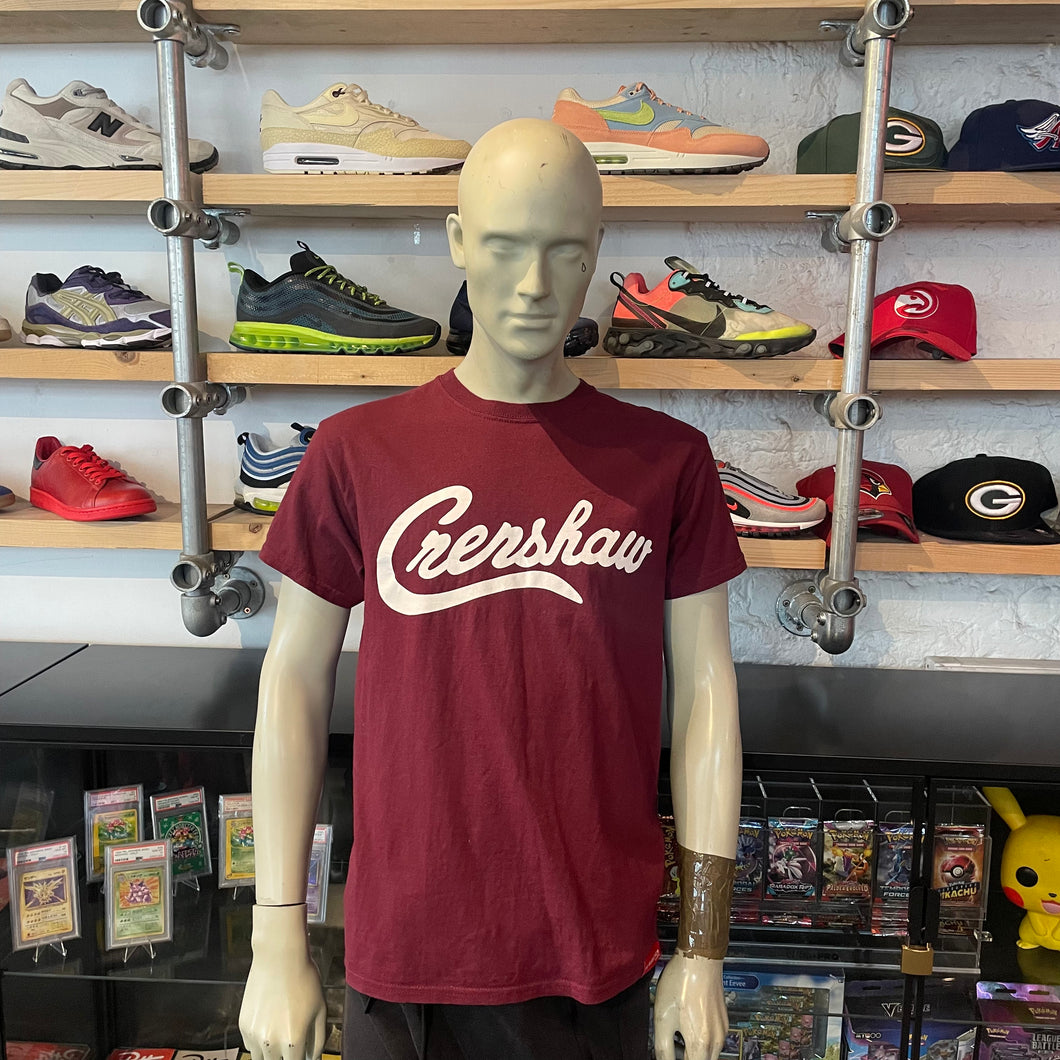 Crenshaw Tee Burgundy