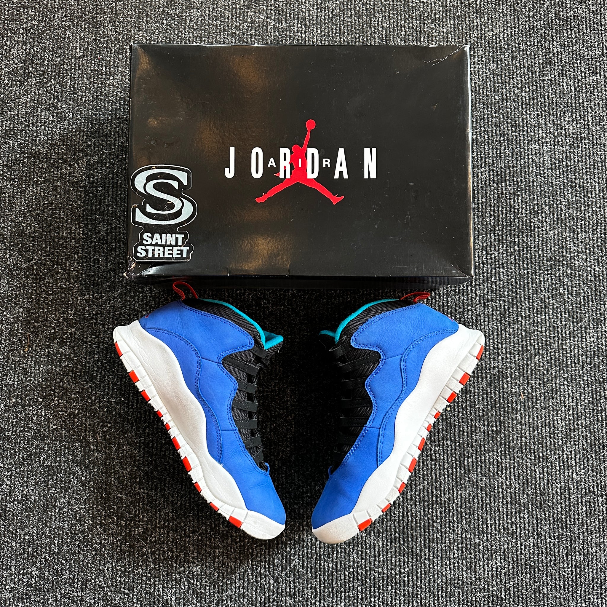 Jordan 10 outlet racer blue