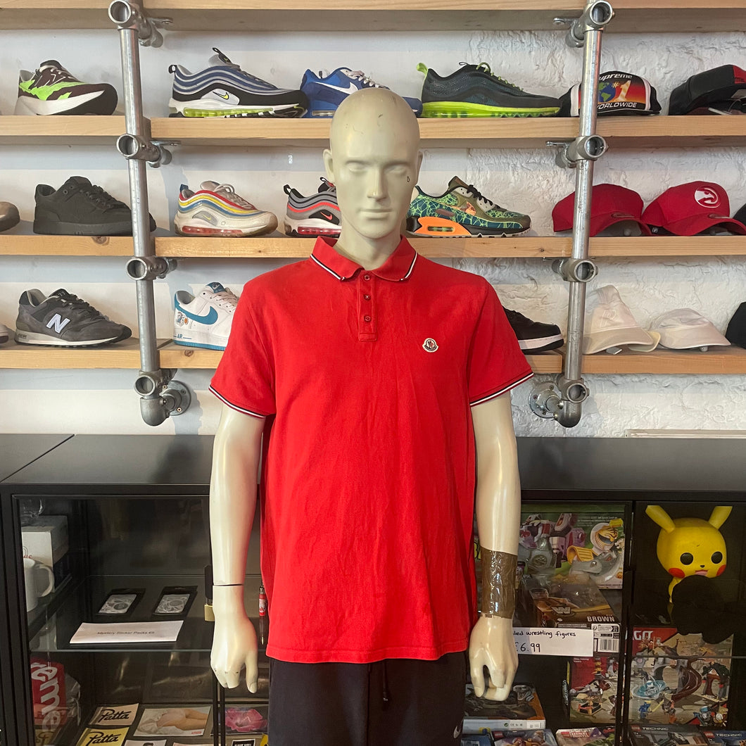 Moncler Polo Red SaintStreetSneakers