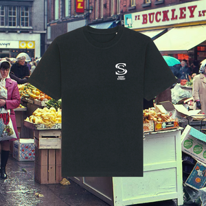 Saint Street 'Double S' Tee Black