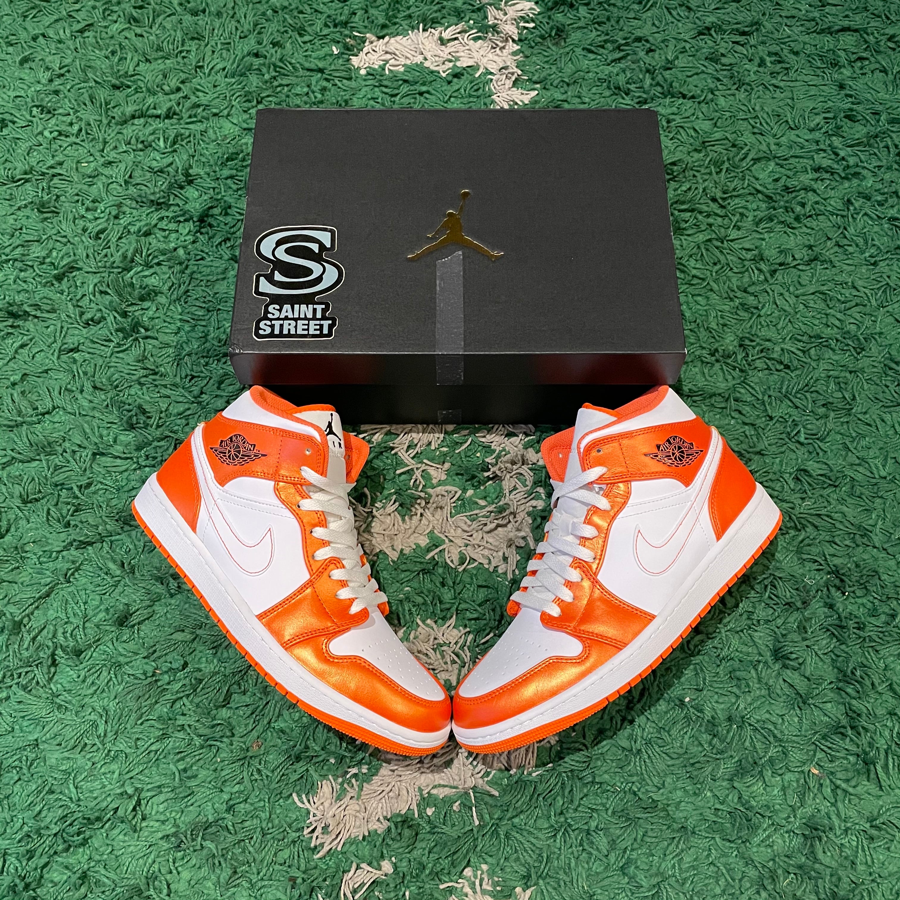 Metallic orange hotsell jordan 1