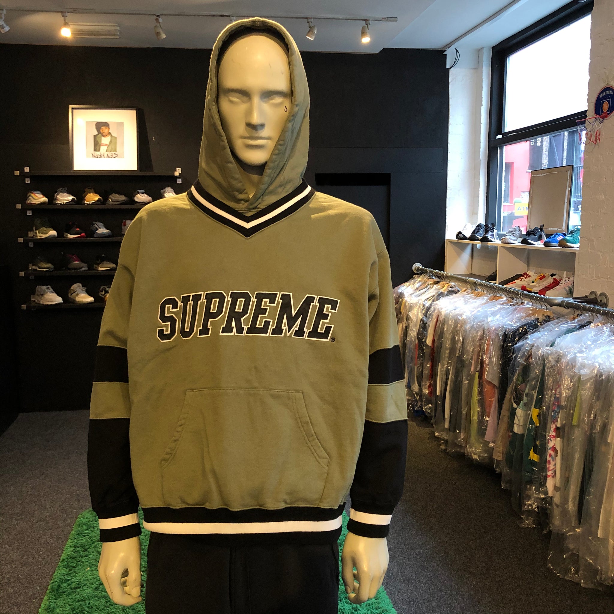 Supreme Hockey Hooded Sweatshirt