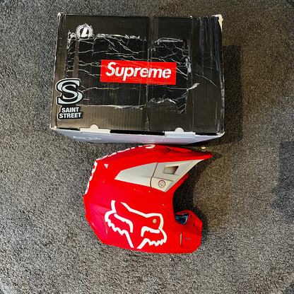 Supreme Fox Racing V2 Helmet Red