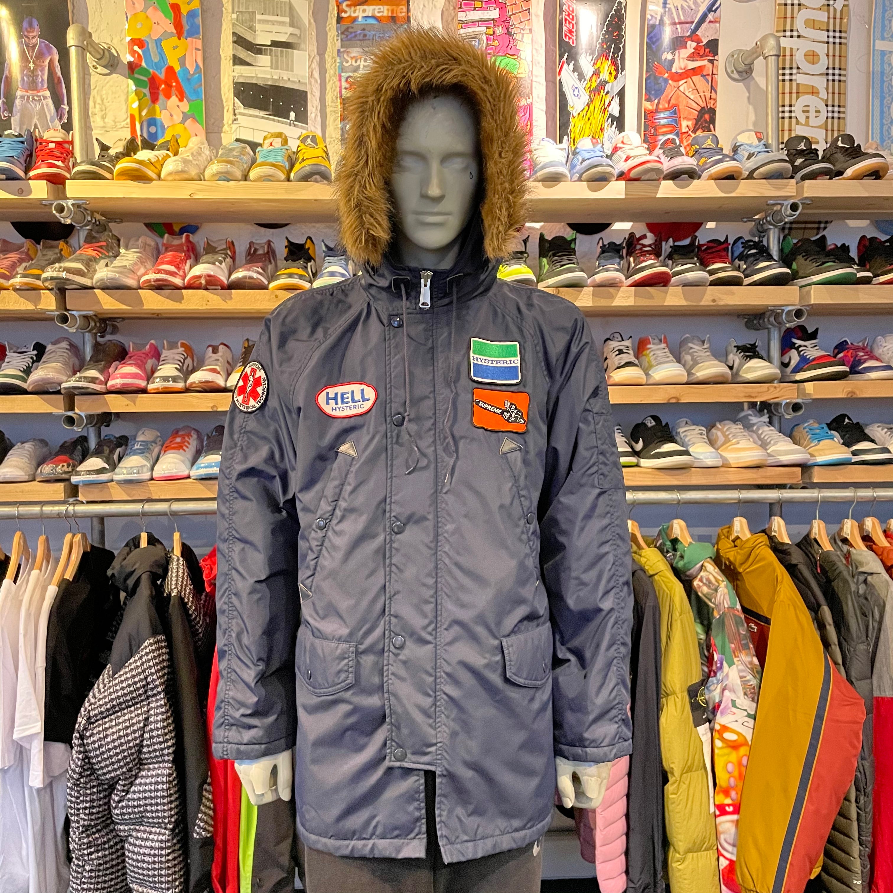 Supreme X Hysteric Glamour N-3B Parka – SaintStreetSneakers